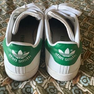 Adidas Stan Smith Sneakers White and Green